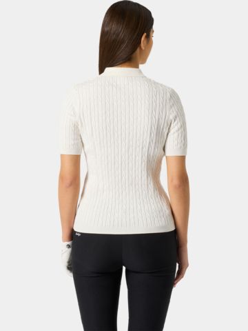 Daily Sports MADELENE half-sleeve polo white