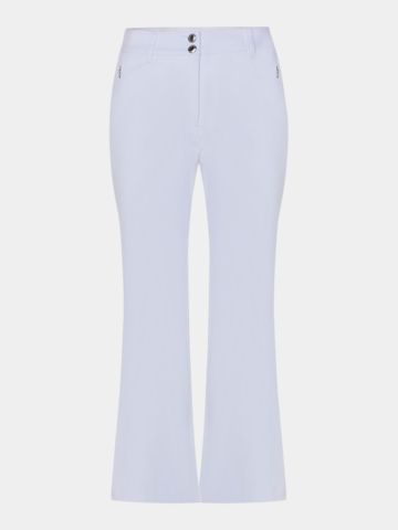 Daily Sports FLARE Kotníkové kalhoty 95cm 7/8 bílá