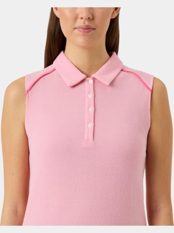 Daily Sports FANCY ohne Arm Polo rosa