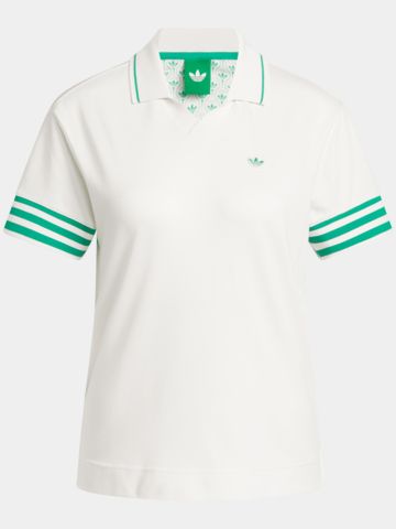 MR 3Stripe Sld Halbarm Polo weiß