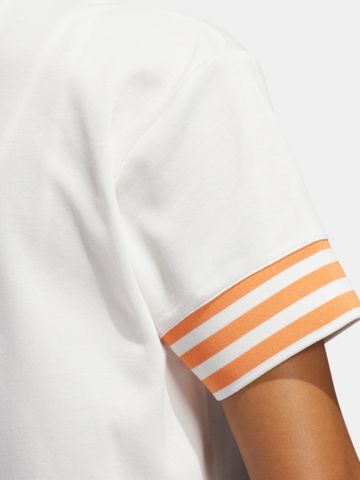 adidas Golf Originals  MR 3Stripe Sld polokošile s krátkým rukávem bílá