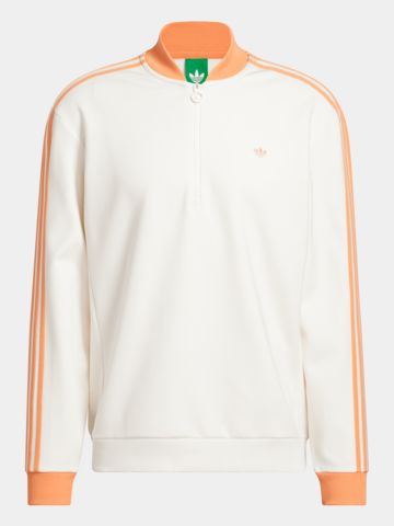 F 3 Str 1/4 Zip Stretch Midlayer weiß