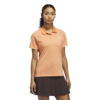 adidas Golf Originals S Nov AOP Halbarm Polo orange