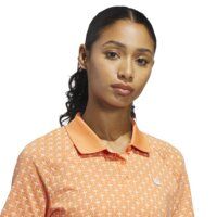 adidas Golf Originals S Nov AOP Halbarm Polo orange