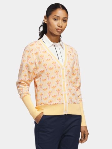 S Cardigan Jacke Strick orange