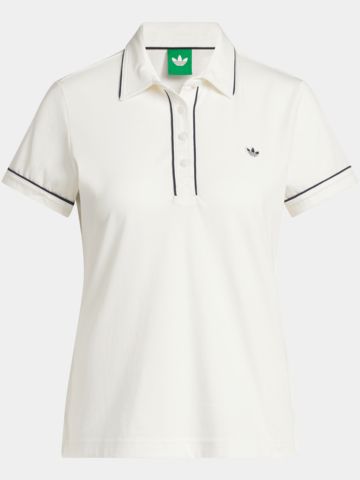 adidas Golf Originals F Solid Polo Halbarm Polo weiß