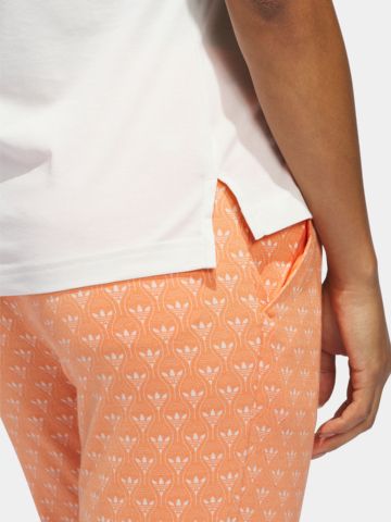 adidas Golf Originals F Solid Polo Halbarm Polo weiß