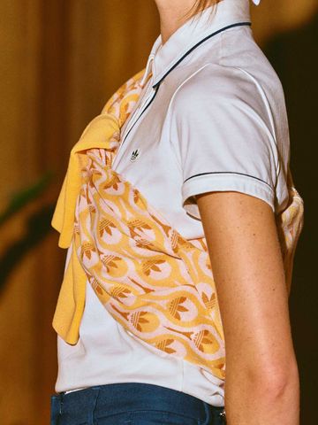 adidas Golf Originals F Solid Polo Halbarm Polo weiß