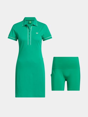 adidas Golf Originals F Dress Halbarm Kleid grün