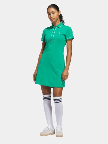 adidas Golf Originals F Dress Halbarm Kleid grün