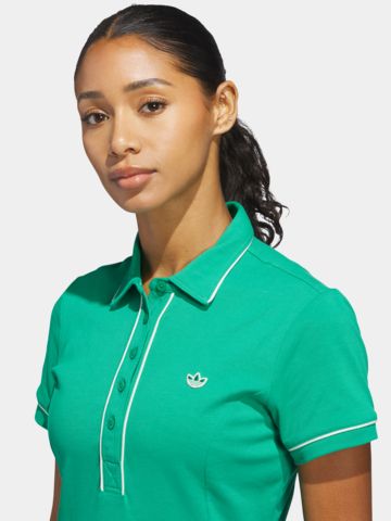 adidas Golf Originals F Dress Halbarm Kleid grün
