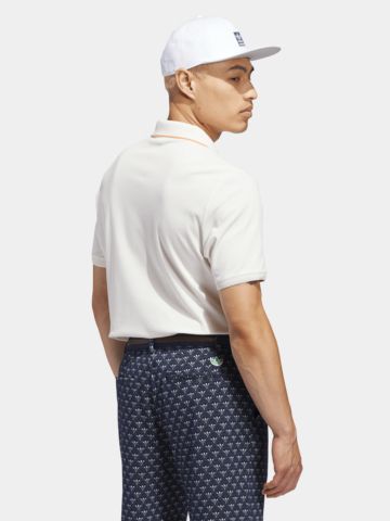 adidas Golf Originals F Solid LC polokošile s krátkým rukávem bílá