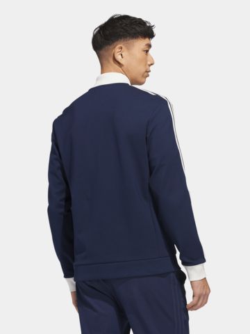 adidas Golf Originals F 3 Str 1/4 Zip Stretch Midlayer navy