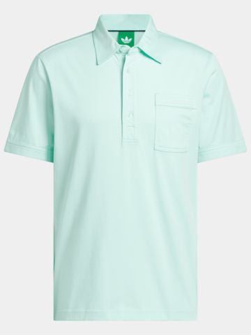 S Pocket Halbarm Polo türkis