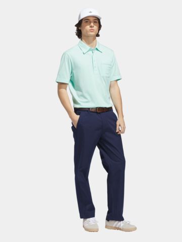 adidas Golf Originals S Pocket Halbarm Polo türkis