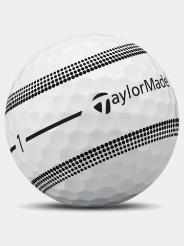 TaylorMade TP5 Stripe Golfbälle weiß