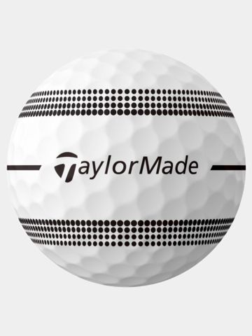 TaylorMade TP5 Stripe Golfbälle weiß