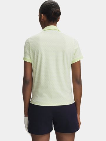 Under Armour Drive Printed Halbarm Polo lime