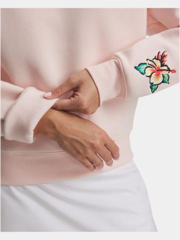 Under Armour  Mikina Icon Golf Trip Crew Shirt oranžová