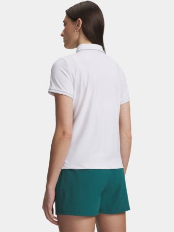 Under Armour Drive Chill Halbarm Polo weiß
