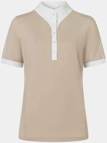 Bogner KATRINA Halbarm Polo beige