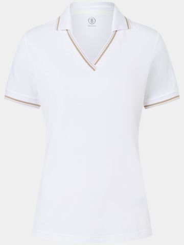 Bogner JULA Halbarm Polo offwhite
