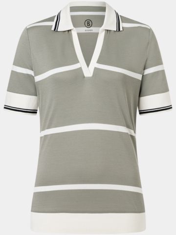 Bogner JESSI Halbarm Polo grün