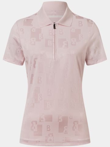 Bogner JOANNA Halbarm Polo rosa
