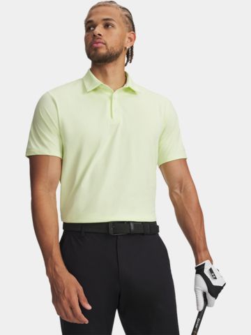 Under Armour Curry Dry Halbarm Polo gelb