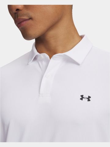 Under Armour T2G Pique Halbarm Polo weiß