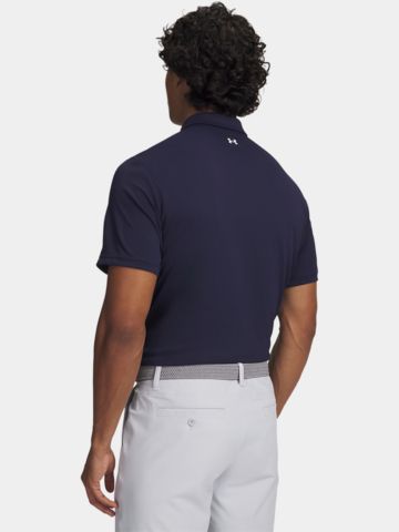 Under Armour T2G Pique Halbarm Polo navy