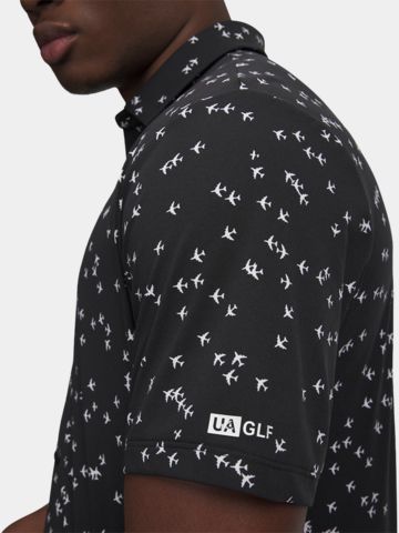 Under Armour  Drive Golf Trip BD Shirt Half Sleeve Polo black