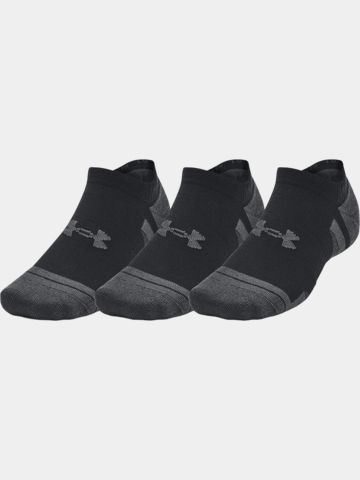 Under Armour  Performance Tech 3pk No Show Strümpfe schwarz