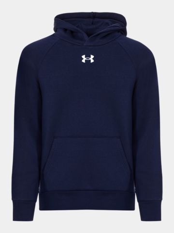 Under Armour Rival Fleece Mikina s kapucí tmavě modrá