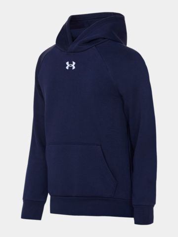 Under Armour  Mikina s kapucí Rival Fleece Sweatshirt námořnictvo