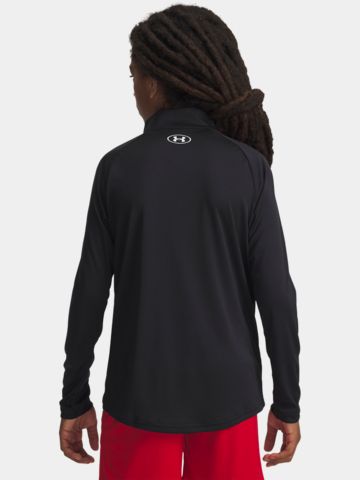 Under Armour Tech 2.0 1/2 Zip Stretch Midlayer schwarz