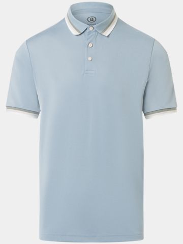 Bogner ARIK Halbarm Polo hellblau
