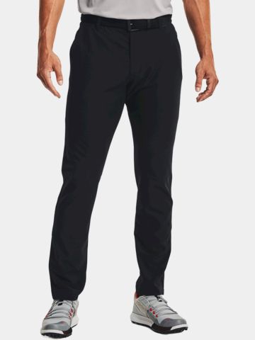 Under Armour Drive Slim Tapered Pant lang Hose schwarz