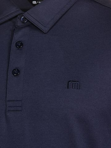 TravisMathew  Polokošile FEATHERWEIGHT PERFOR s polovičním rukávem modrá