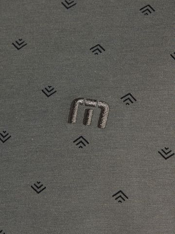 TravisMathew COMFORTKNIT GEO Halbarm Hemd oliv