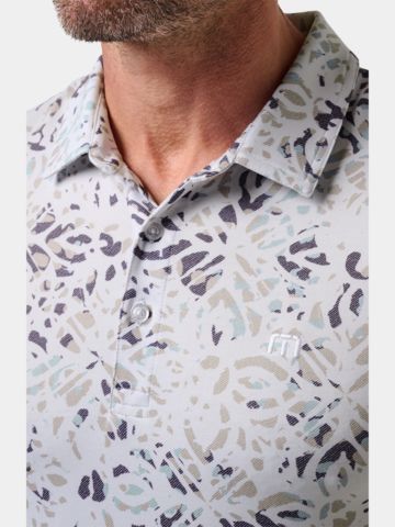 TravisMathew FEATHERWEIGHT CHILL Halbarm Polo weiß