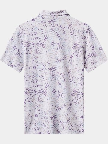 TravisMathew FEATHERWEIGHT CHILL Halbarm Polo weiß