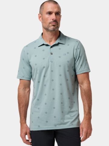 TravisMathew PERFORMANCE JERSEY S Halbarm Polo grün