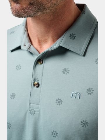 TravisMathew PERFORMANCE JERSEY S Halbarm Polo grün