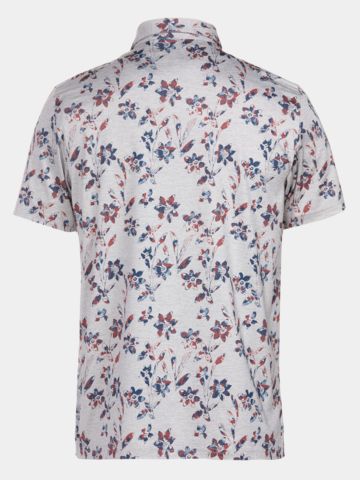 TravisMathew UNLIMITED ACCESS polokošile s polovičním rukávem světle šedá