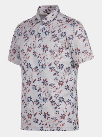 TravisMathew  Polokošile UNLIMITED ACCESS s polovičním rukávem světle šedá