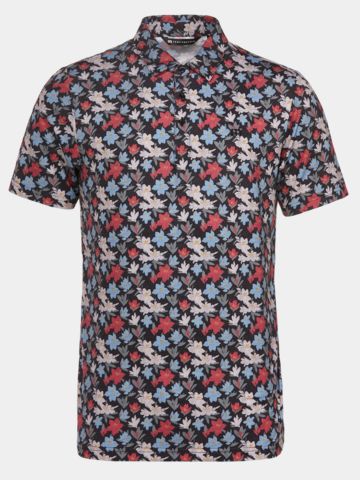 TravisMathew FEATHERWEIGHT FAIRWA half-sleeve polo black