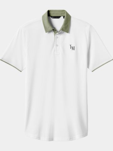 TravisMathew AB ENERGY POLO Half-sleeved polo white