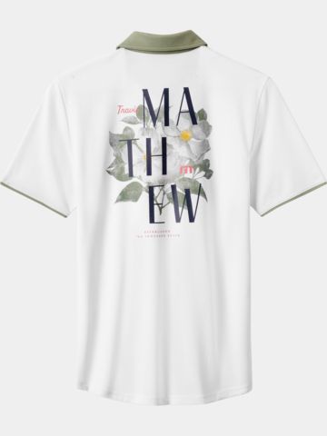 TravisMathew AB ENERGY POLO Polokošile s polovičním rukávem bílá