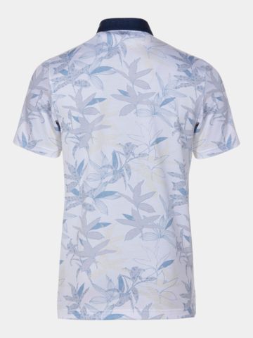 TravisMathew FEATHERWEIGHT DRIFT Halbarm Polo weiß